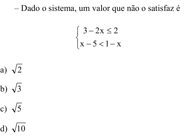 Questão 66 no caderno CFS 1 da EEAR 2023