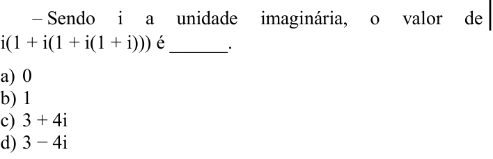 Questão 67 no caderno CFS 1 da EEAR 2023
