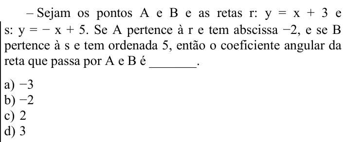 Questão 71 no caderno CFS 1 da EEAR 2023