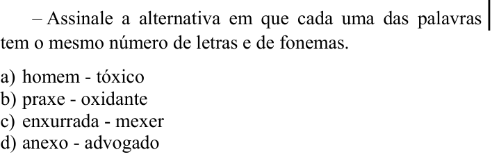 Questão 6 no caderno CFS 2 da EEAR 2023