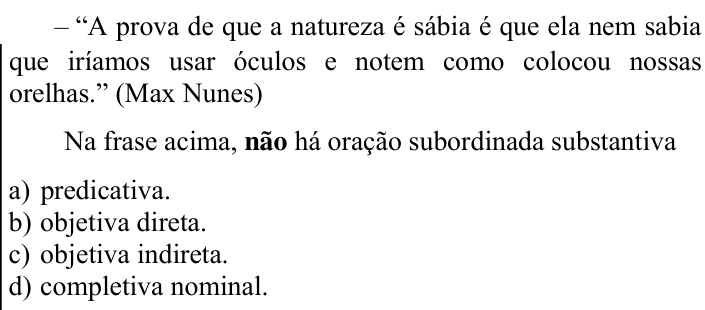 Questão 10 no caderno CFS 2 da EEAR 2023