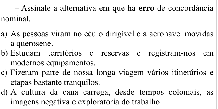 Questão 14 no caderno CFS 2 da EEAR 2023
