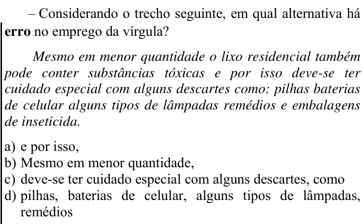 Questão 19 no caderno CFS 2 da EEAR 2023