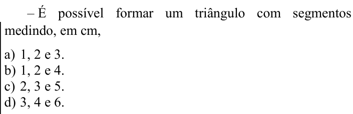 Questão 50 no caderno CFS 2 da EEAR 2023
