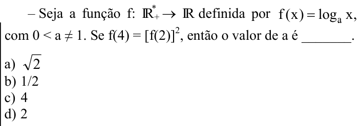 Questão 52 no caderno CFS 2 da EEAR 2023
