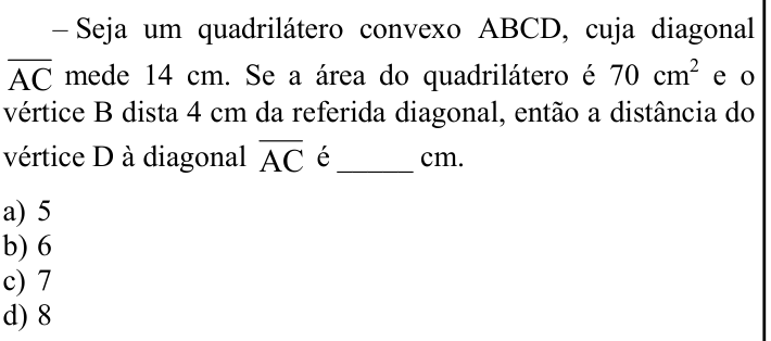 Questão 56 no caderno CFS 2 da EEAR 2023