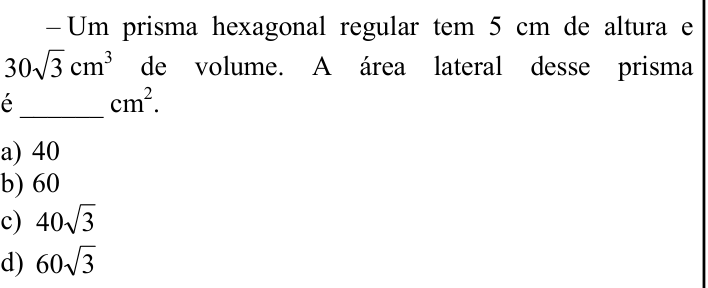 Questão 65 no caderno CFS 2 da EEAR 2023