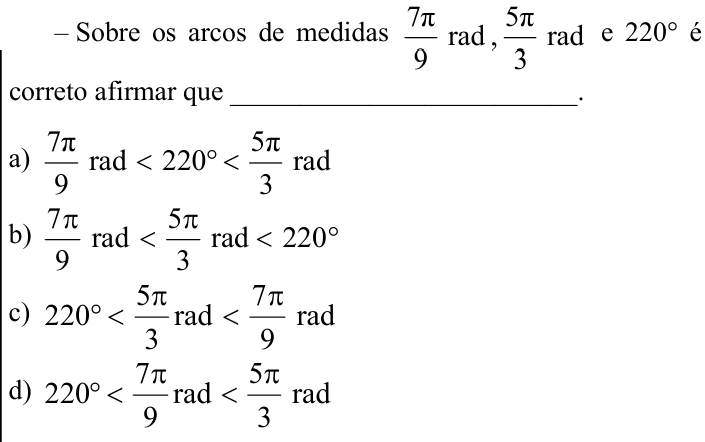 Questão 68 no caderno CFS 2 da EEAR 2023