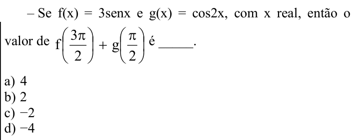 Questão 69 no caderno CFS 2 da EEAR 2023