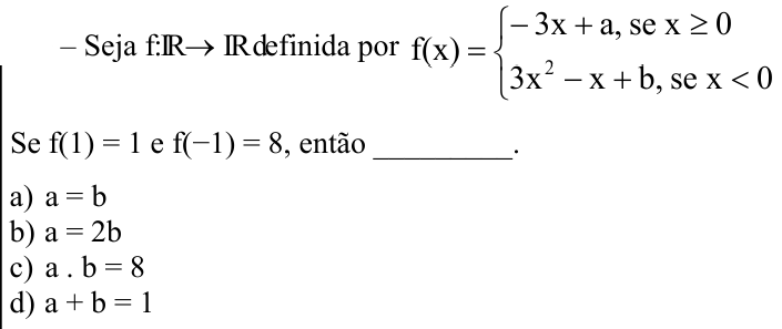 Questão 72 no caderno CFS 2 da EEAR 2023