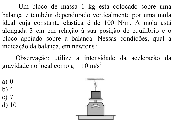 Questão 92 no caderno CFS 2 da EEAR 2023