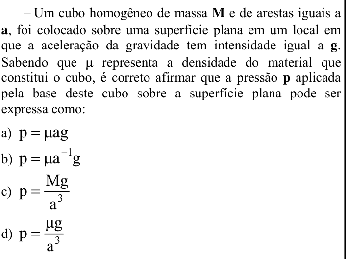 Questão 95 no caderno CFS 2 da EEAR 2023