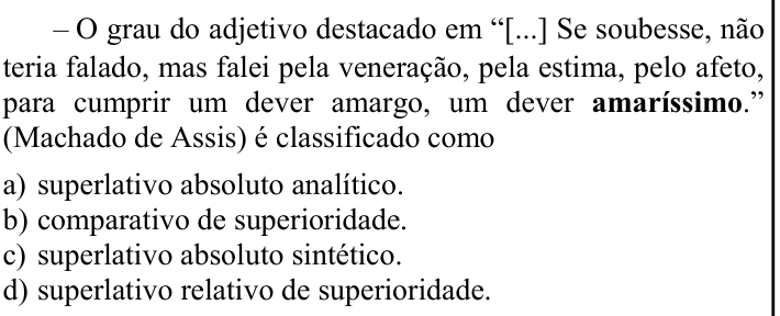 Questão 11 no caderno CFS 1 da EEAR 2024