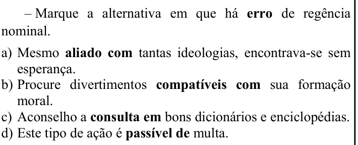Questão 12 no caderno CFS 1 da EEAR 2024