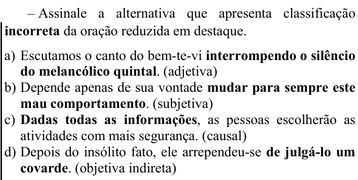 Questão 14 no caderno CFS 1 da EEAR 2024