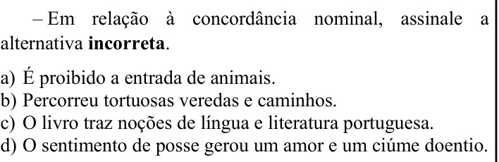 Questão 20 no caderno CFS 1 da EEAR 2024