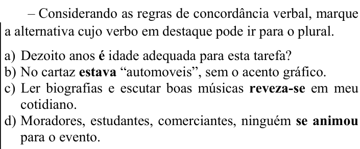 Questão 23 no caderno CFS 1 da EEAR 2024