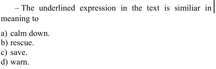 Questão 37 no caderno CFS 1 da EEAR 2024