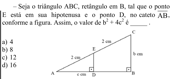 Questão 60 no caderno CFS 1 da EEAR 2024