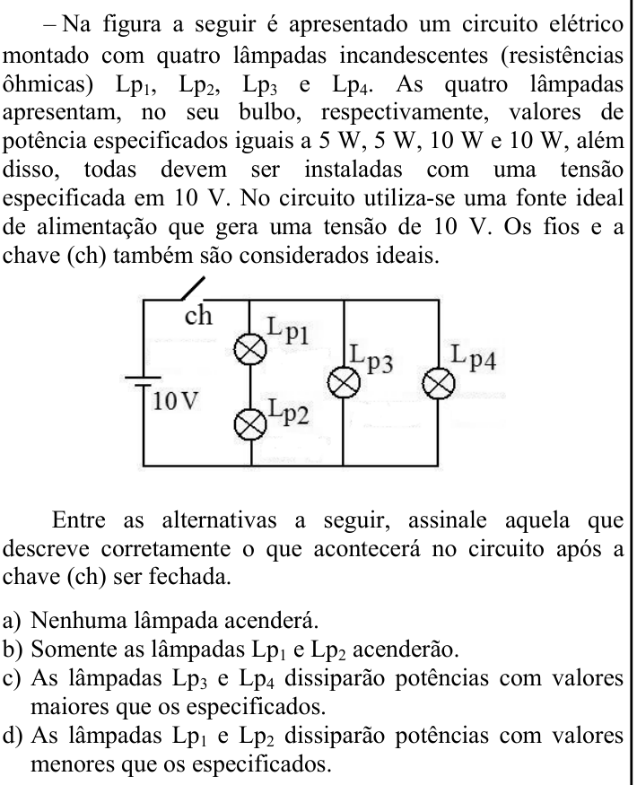 Questão 73 no caderno CFS 1 da EEAR 2024
