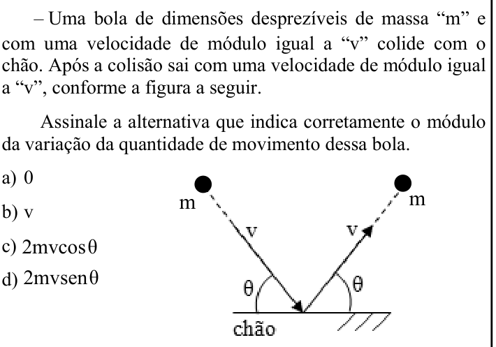 Questão 86 no caderno CFS 1 da EEAR 2024
