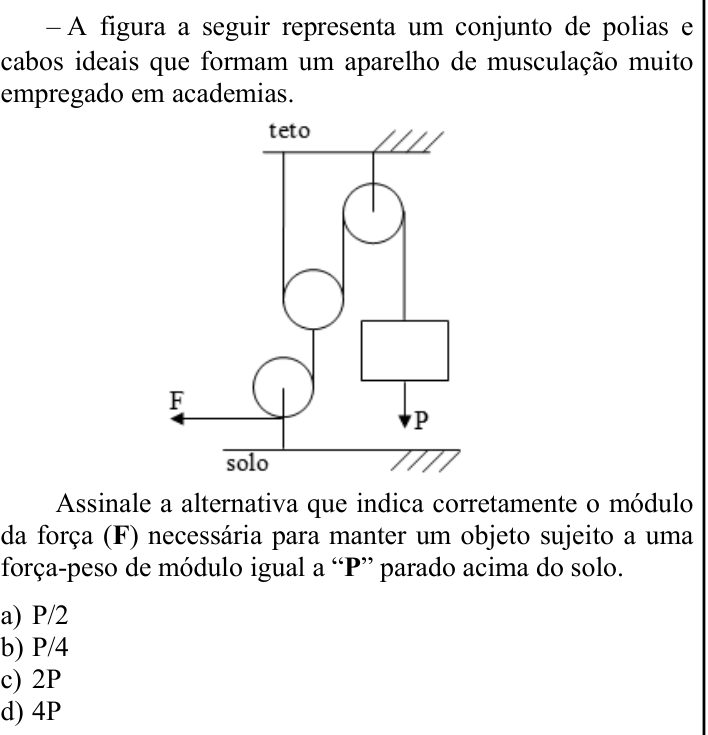 Questão 93 no caderno CFS 1 da EEAR 2024