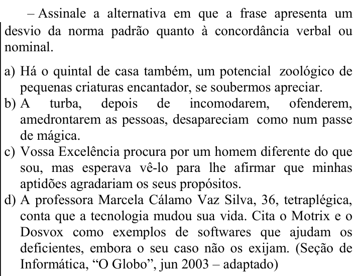 Questão 10 no caderno CFS 2 da EEAR 2024