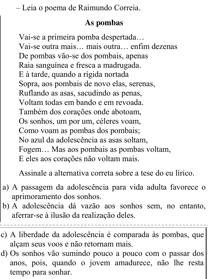 Questão 11 no caderno CFS 2 da EEAR 2024