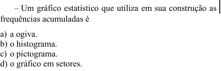 Questão 51 no caderno CFS 2 da EEAR 2024
