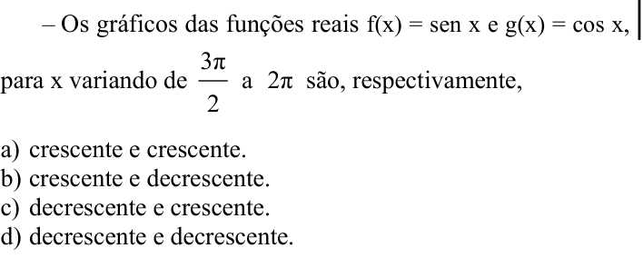 Questão 53 no caderno CFS 2 da EEAR 2024