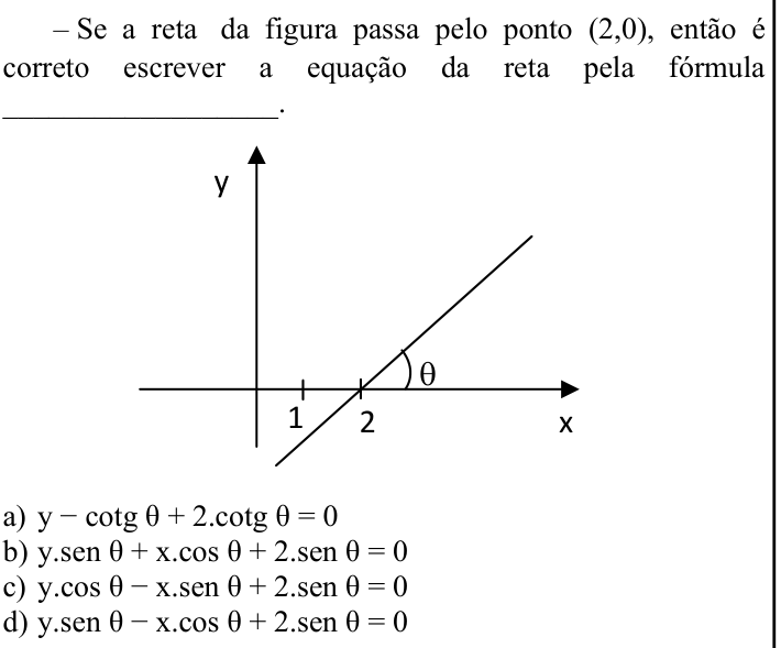 Questão 58 no caderno CFS 2 da EEAR 2024