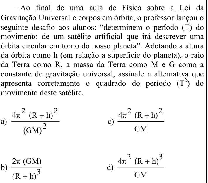 Questão 75 no caderno CFS 2 da EEAR 2024