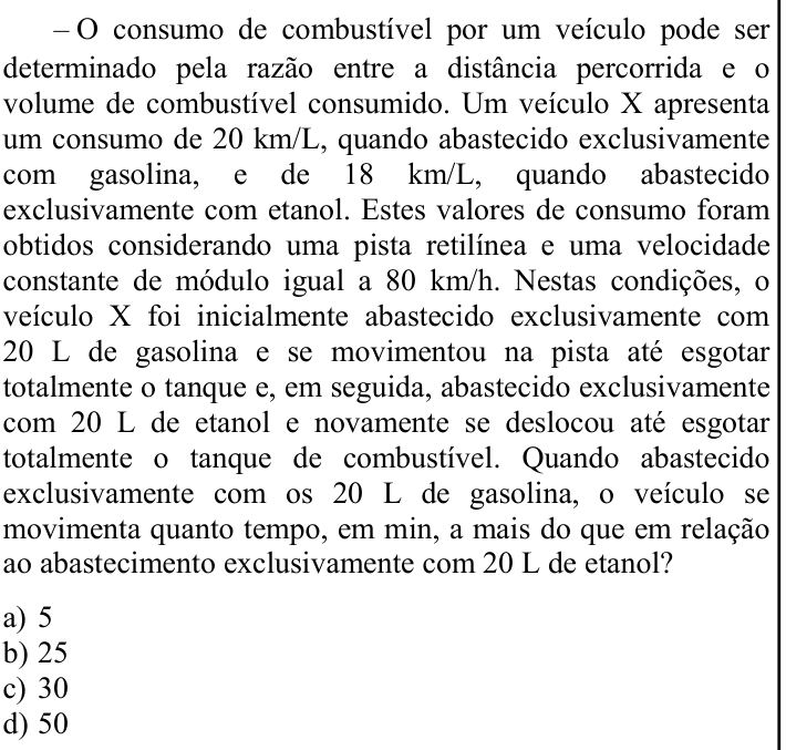 Questão 83 no caderno CFS 2 da EEAR 2024