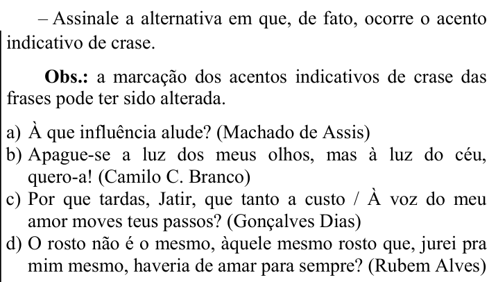 Questão 7 no caderno CFS 1 da EEAR 2025