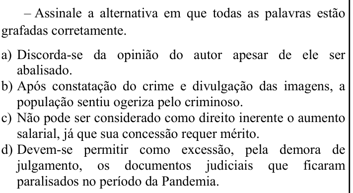 Questão 11 no caderno CFS 1 da EEAR 2025