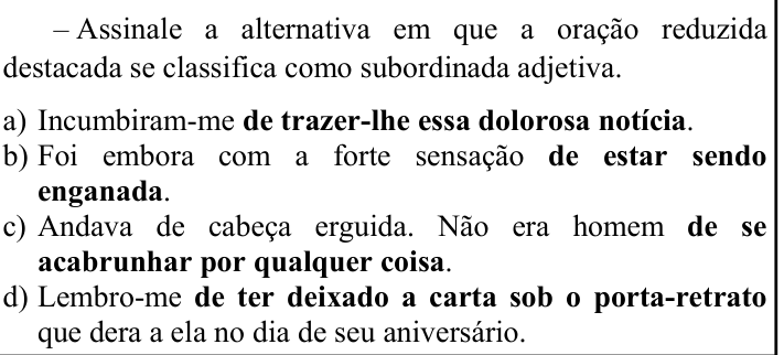 Questão 14 no caderno CFS 1 da EEAR 2025