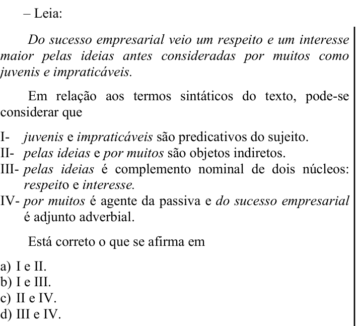 Questão 18 no caderno CFS 1 da EEAR 2025