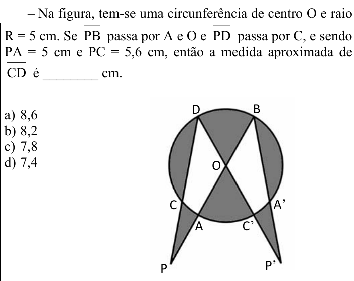 Questão 36 no caderno CFS 1 da EEAR 2025