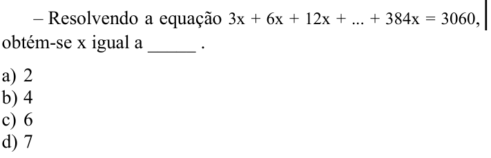 Questão 41 no caderno CFS 1 da EEAR 2025