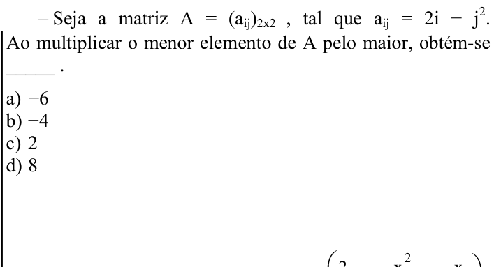 Questão 43 no caderno CFS 1 da EEAR 2025
