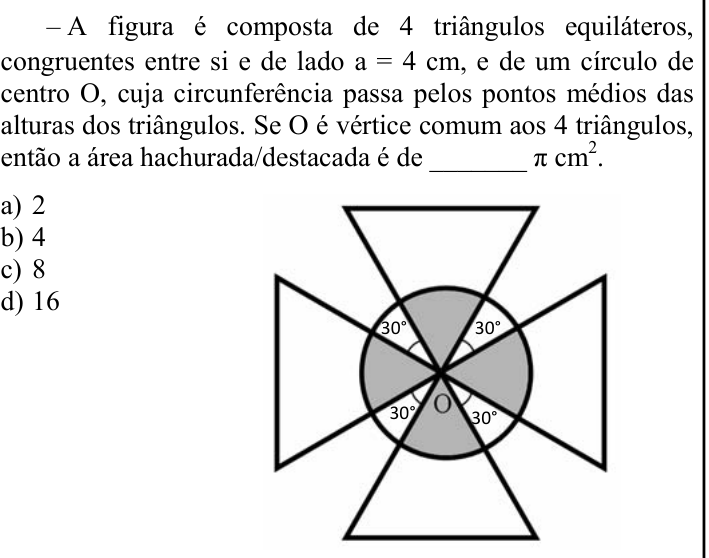 Questão 47 no caderno CFS 1 da EEAR 2025