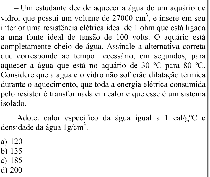 Questão 53 no caderno CFS 1 da EEAR 2025