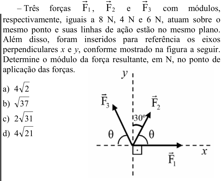 Questão 68 no caderno CFS 1 da EEAR 2025