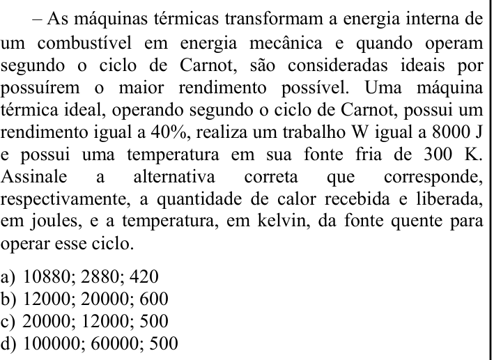 Questão 70 no caderno CFS 1 da EEAR 2025