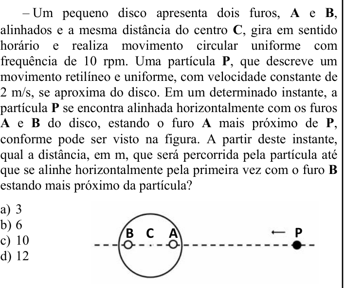 Questão 71 no caderno CFS 1 da EEAR 2025