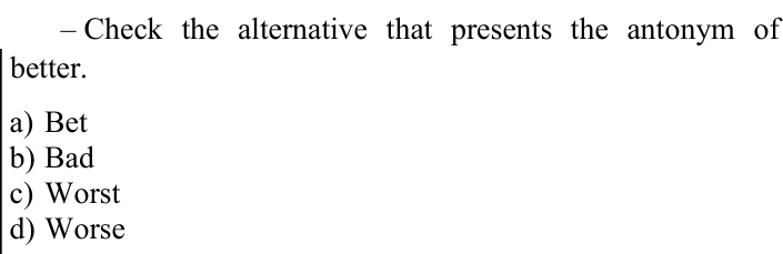 Questão 89 no caderno CFS 1 da EEAR 2025