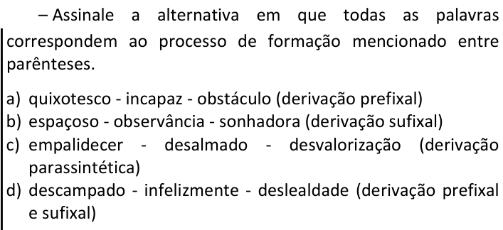 Questão 6 no caderno CFS 2 da EEAR 2025