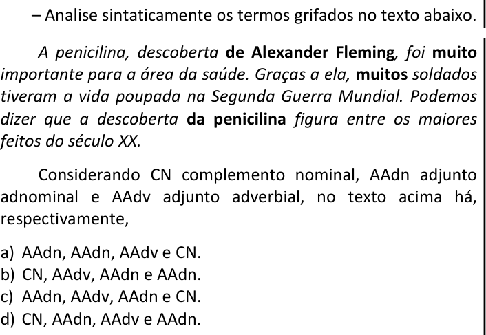 Questão 9 no caderno CFS 2 da EEAR 2025