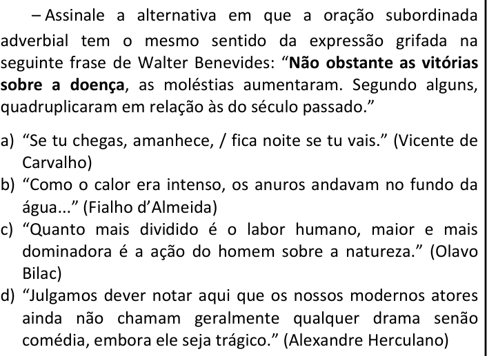 Questão 10 no caderno CFS 2 da EEAR 2025