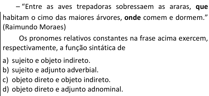 Questão 14 no caderno CFS 2 da EEAR 2025